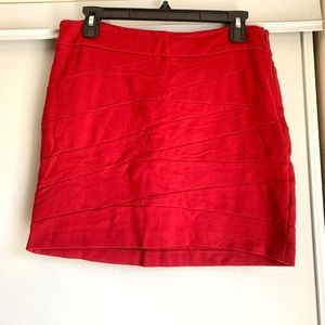 Sexy red skirt - 6